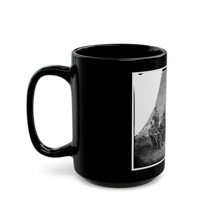 Washington, D.C. Gen. John F. Hartranft And Staff, Responsible For Securing The Conspirators At The Arsenal (U.S. Civil War) Black Coffee Mug-Go Mug Yourself