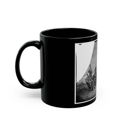 Washington, D.C. Gen. John F. Hartranft And Staff, Responsible For Securing The Conspirators At The Arsenal (U.S. Civil War) Black Coffee Mug-Go Mug Yourself