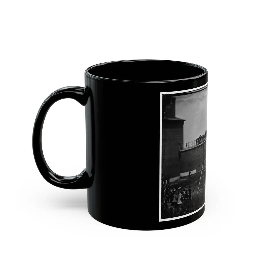 Washington, D.C. Gen. John F. Hartranft Reading The Death Warrant To The Conspirators On The Scaffold (U.S. Civil War) Black Coffee Mug-Go Mug Yourself