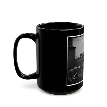 Washington, D.C. Gen. John F. Hartranft Reading The Death Warrant To The Conspirators On The Scaffold (U.S. Civil War) Black Coffee Mug-Go Mug Yourself