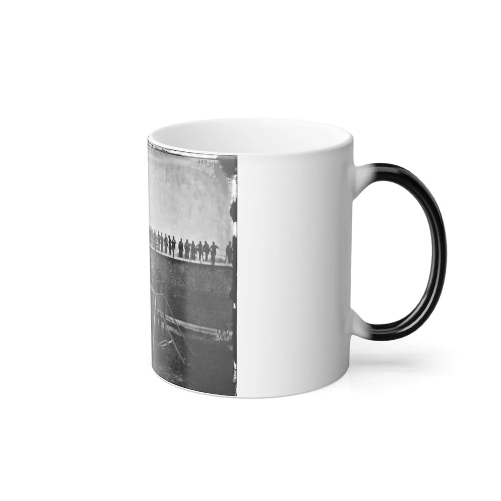 Washington, D.C. Gen. John F. Hartranft Reading the Death Warrant to the Conspirators on the Scaffold (U.S. Civil War) Color Changing Coffee Mug 11oz-Go Mug Yourself