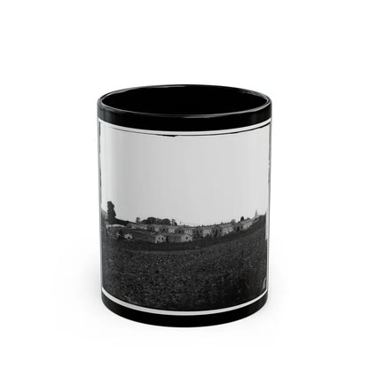 Washington, D.C. General View Of Harewood Hospital, On Farm Of W. W. Corcoran, 7th Street Road Near Soldiers' Home (U.S. Civil War) Black Coffee Mug-11oz-Go Mug Yourself