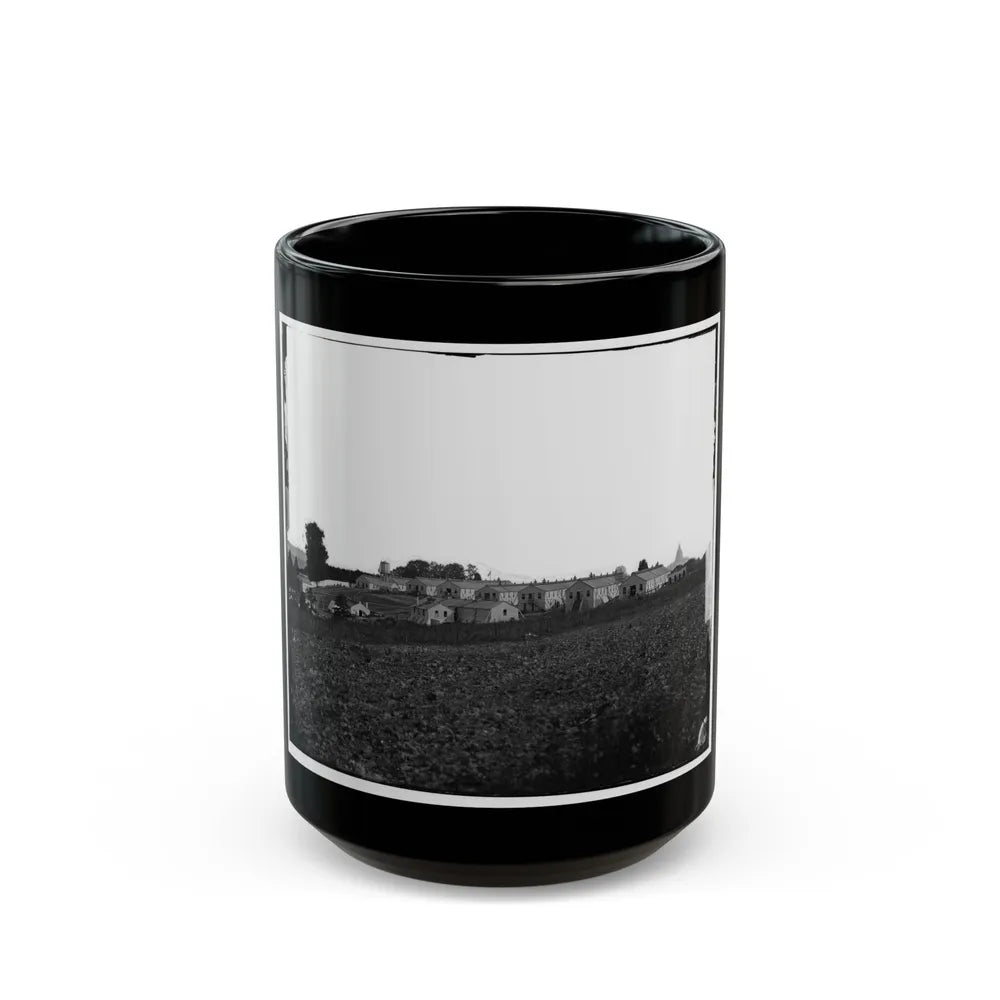 Washington, D.C. General View Of Harewood Hospital, On Farm Of W. W. Corcoran, 7th Street Road Near Soldiers' Home (U.S. Civil War) Black Coffee Mug-15oz-Go Mug Yourself