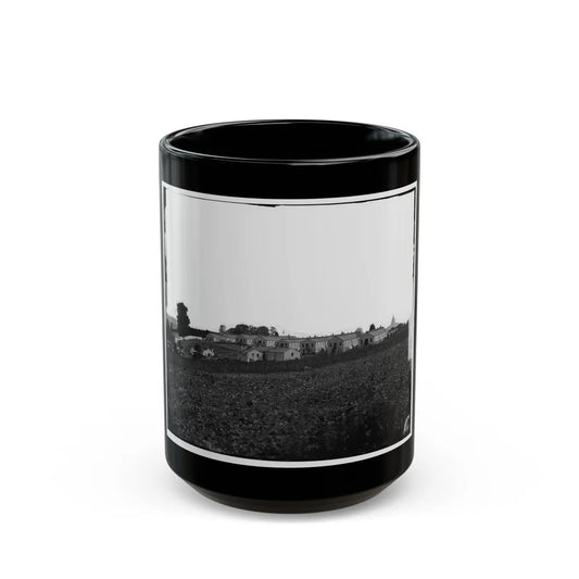Washington, D.C. General View Of Harewood Hospital, On Farm Of W. W. Corcoran, 7th Street Road Near Soldiers' Home (U.S. Civil War) Black Coffee Mug-15oz-Go Mug Yourself