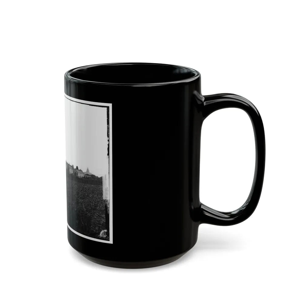 Washington, D.C. General View Of Harewood Hospital, On Farm Of W. W. Corcoran, 7th Street Road Near Soldiers' Home (U.S. Civil War) Black Coffee Mug-Go Mug Yourself