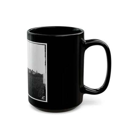 Washington, D.C. General View Of Harewood Hospital, On Farm Of W. W. Corcoran, 7th Street Road Near Soldiers' Home (U.S. Civil War) Black Coffee Mug-Go Mug Yourself
