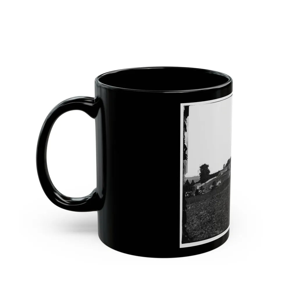 Washington, D.C. General View Of Harewood Hospital, On Farm Of W. W. Corcoran, 7th Street Road Near Soldiers' Home (U.S. Civil War) Black Coffee Mug-Go Mug Yourself