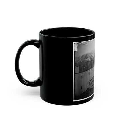 Washington, D.C. Hooded Body Of Captain Wirz Hanging From The Scaffold (U.S. Civil War) Black Coffee Mug-Go Mug Yourself