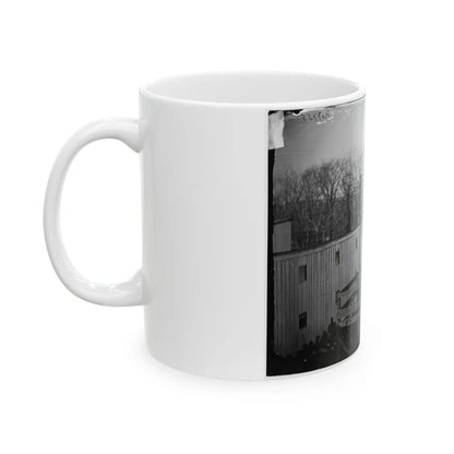 Washington, D.C. Hooded Body Of Captain Wirz Hanging From The Scaffold (U.S. Civil War) White Coffee Mug-Go Mug Yourself