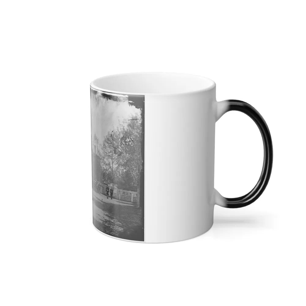 Washington, D.C. Marine Battalion in Front of Commandant's House at the Marine Barracks (U.S. Civil War) Color Changing Coffee Mug 11oz-Go Mug Yourself