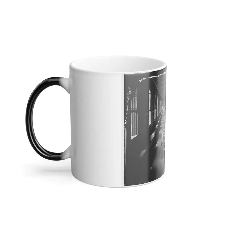 Washington, D.C. Mess Hall at Harewood Hospital, Heated by Elaborate Stoves (U.S. Civil War) Color Changing Coffee Mug 11oz-Go Mug Yourself