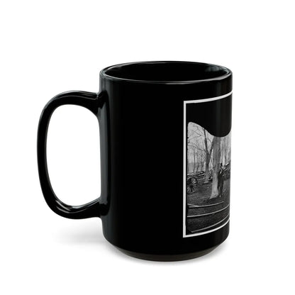 Washington, D.C. Park Of Wiard Guns At The Arsenal; Another View. H.L. Stuart Against Tree (U.S. Civil War) Black Coffee Mug-Go Mug Yourself