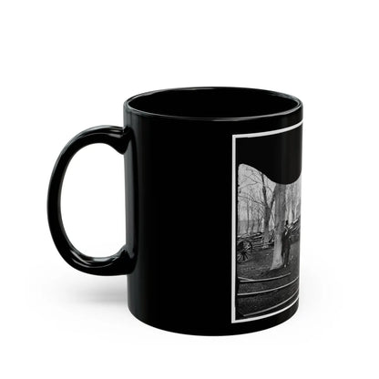 Washington, D.C. Park Of Wiard Guns At The Arsenal; Another View. H.L. Stuart Against Tree (U.S. Civil War) Black Coffee Mug-Go Mug Yourself