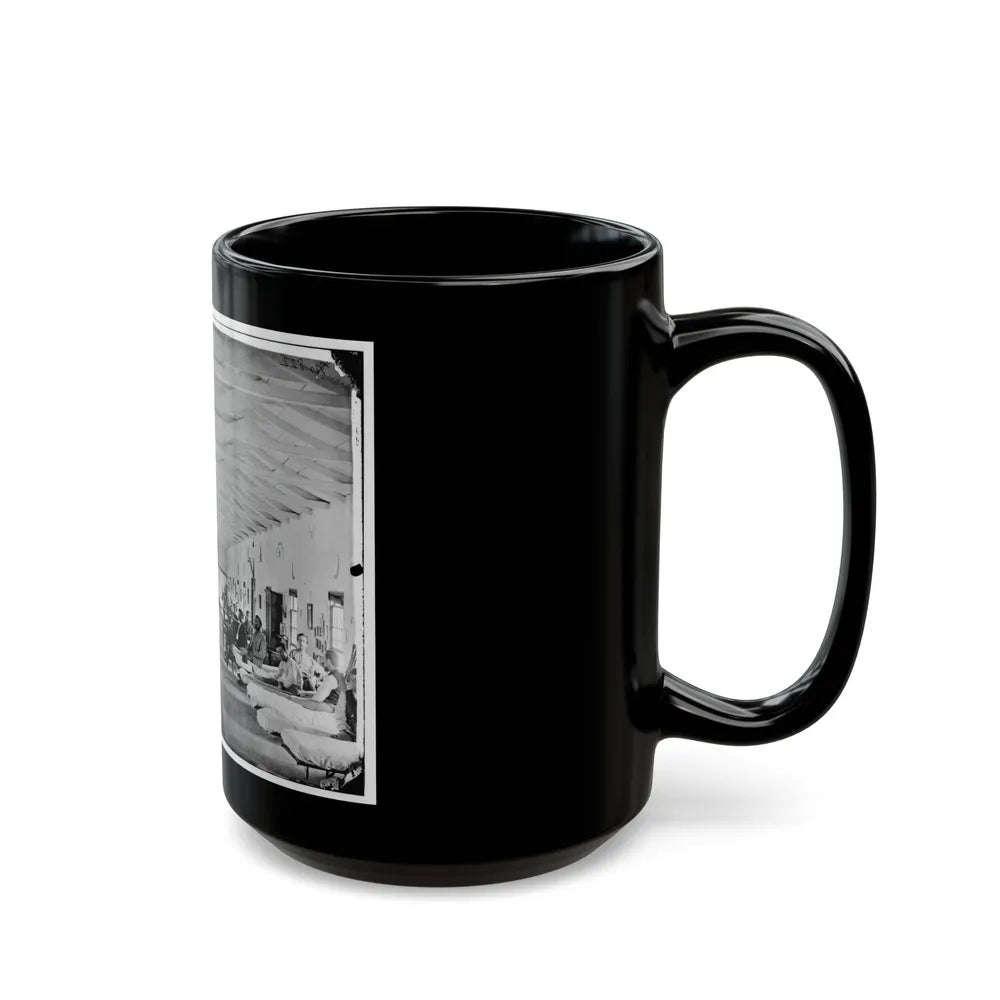 Washington, D.C. Patients In Ward K Of Armory Square Hospital (U.S. Civil War) Black Coffee Mug-Go Mug Yourself