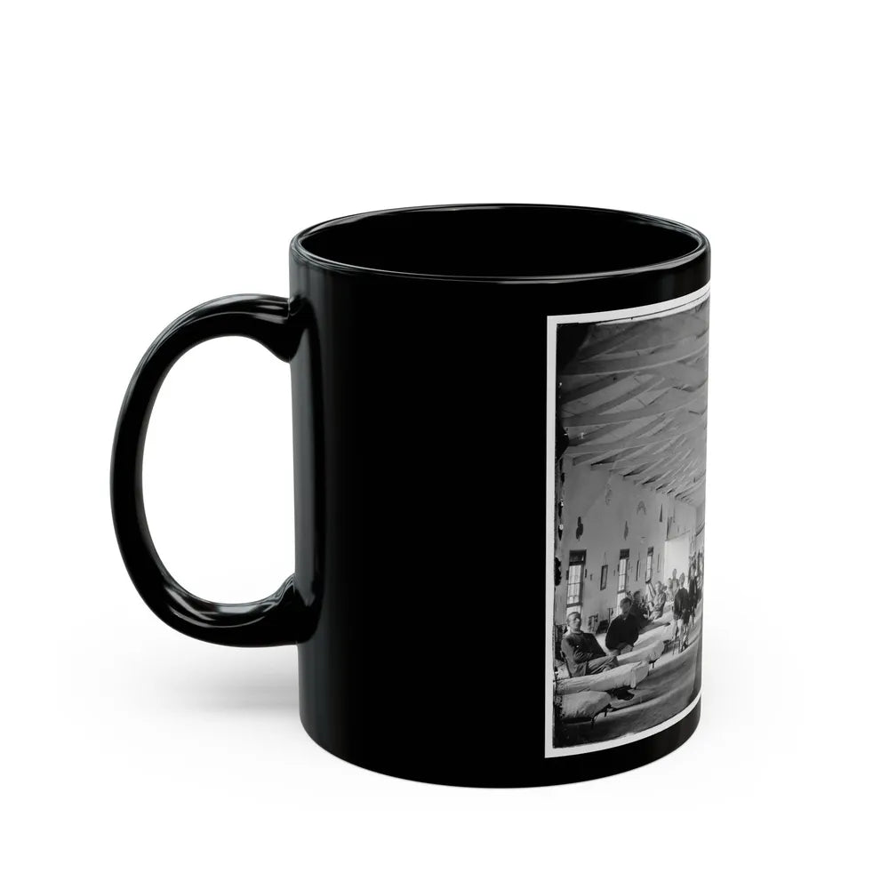 Washington, D.C. Patients In Ward K Of Armory Square Hospital (U.S. Civil War) Black Coffee Mug-Go Mug Yourself