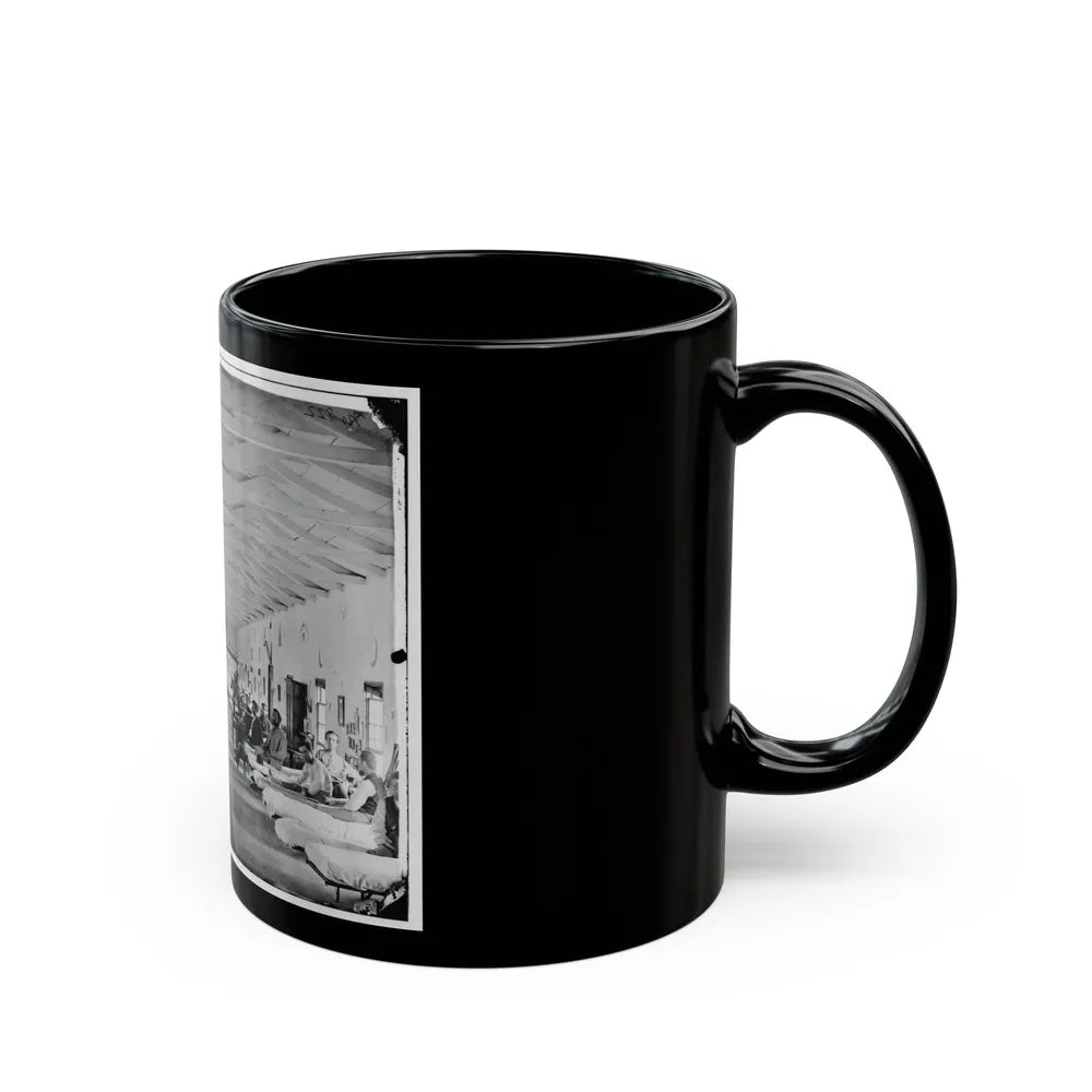 Washington, D.C. Patients In Ward K Of Armory Square Hospital (U.S. Civil War) Black Coffee Mug-Go Mug Yourself