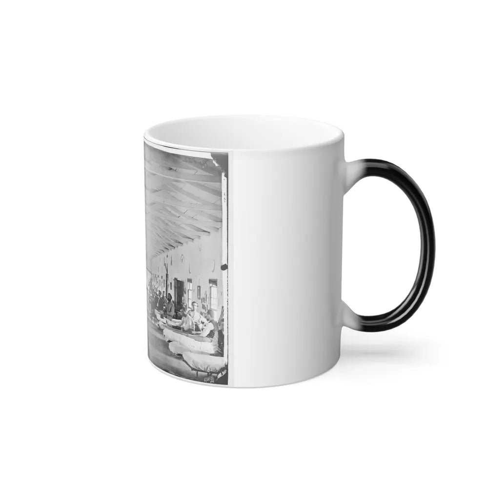 Washington, D.C. Patients in Ward K of Armory Square Hospital (U.S. Civil War) Color Changing Coffee Mug 11oz-Go Mug Yourself