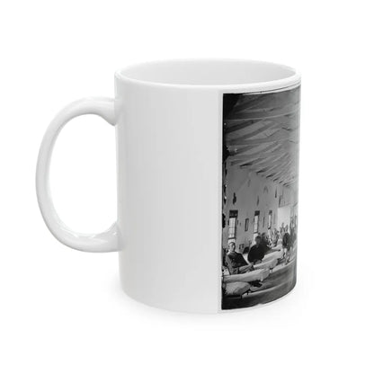 Washington, D.C. Patients In Ward K Of Armory Square Hospital (U.S. Civil War) White Coffee Mug-Go Mug Yourself