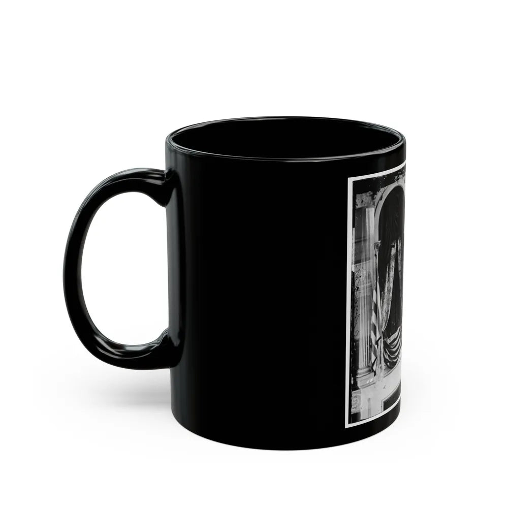 Washington, D.C. President Lincoln's Box At Ford's Theater(2) (U.S. Civil War) Black Coffee Mug-Go Mug Yourself