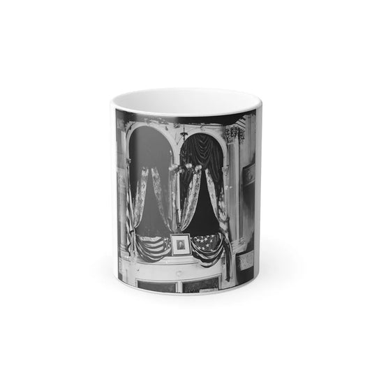 Washington, D.C. President Lincoln's Box at Ford's Theater(2) (U.S. Civil War) Color Changing Coffee Mug 11oz-11oz-Go Mug Yourself