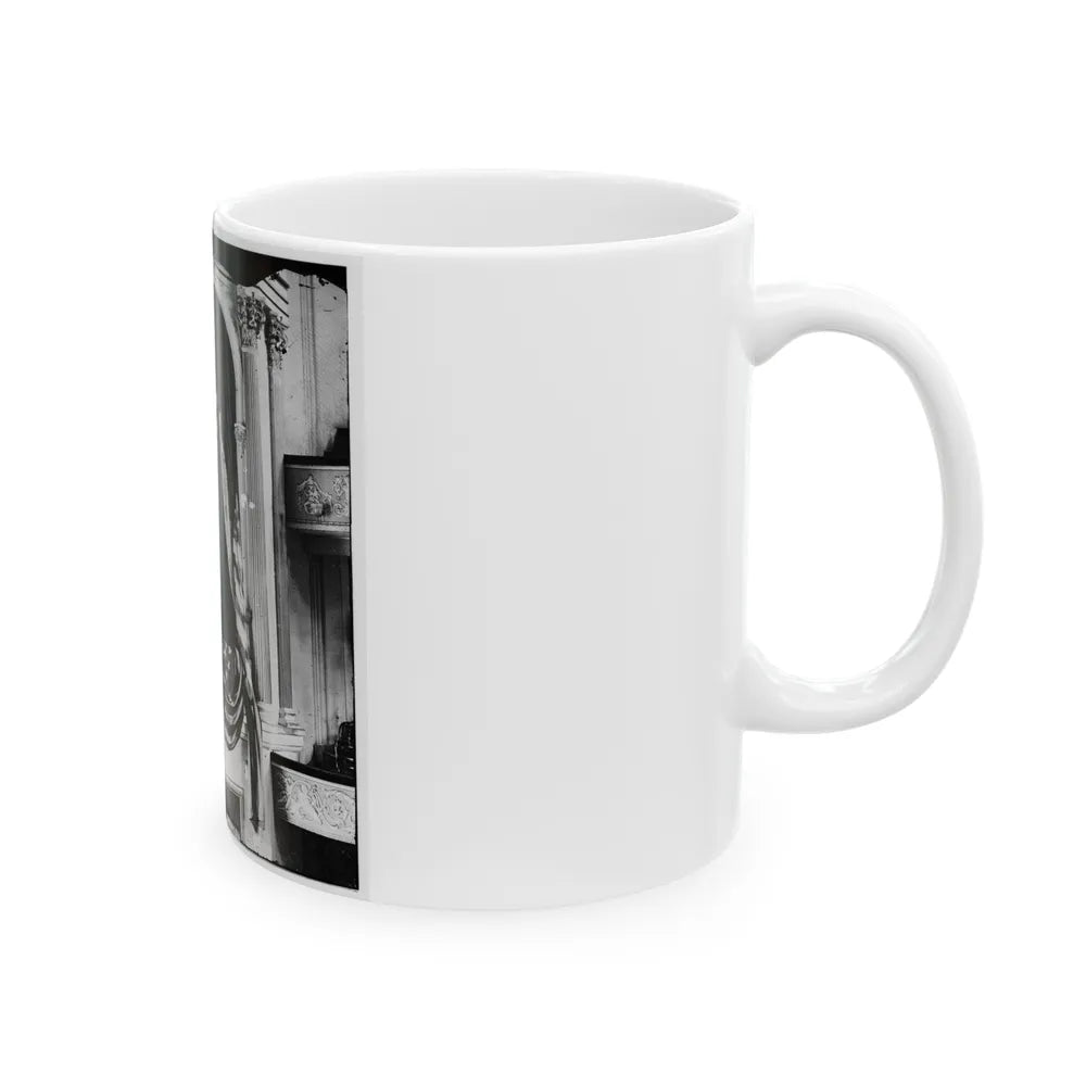 Washington, D.C. President Lincoln's Box At Ford's Theater(2) (U.S. Civil War) White Coffee Mug-Go Mug Yourself