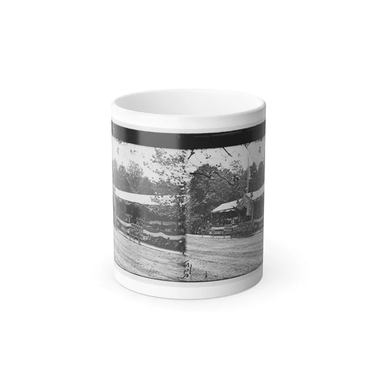 Washington, D.C. Presidential Reviewing Stand, With Guests and Guard (U.S. Civil War) Color Changing Coffee Mug 11oz-11oz-Go Mug Yourself