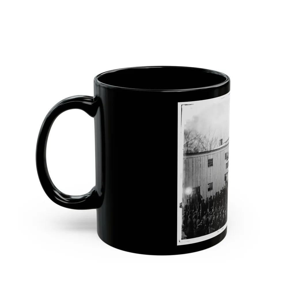 Washington, D.C. Reading The Death Warrant To Wirz On The Scaffold (U.S. Civil War) Black Coffee Mug-Go Mug Yourself