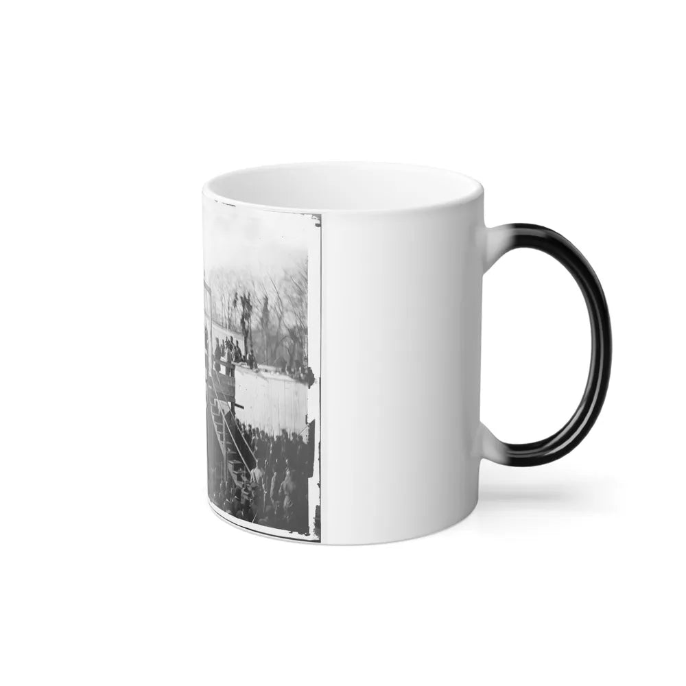 Washington, D.C. Reading the Death Warrant to Wirz on the Scaffold (U.S. Civil War) Color Changing Coffee Mug 11oz-Go Mug Yourself