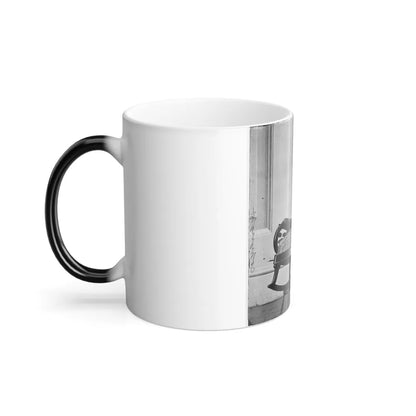 Washington, D.C. Rocking Chair Used by President Lincoln in Ford's Theater (U.S. Civil War) Color Changing Coffee Mug 11oz-Go Mug Yourself