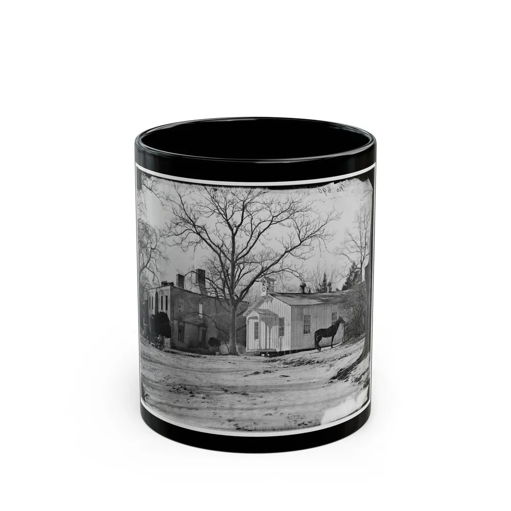 Washington, D.C. Ruins Of Kalorama Hospital, 23d And S Streets, Nw (U.S. Civil War) Black Coffee Mug-11oz-Go Mug Yourself