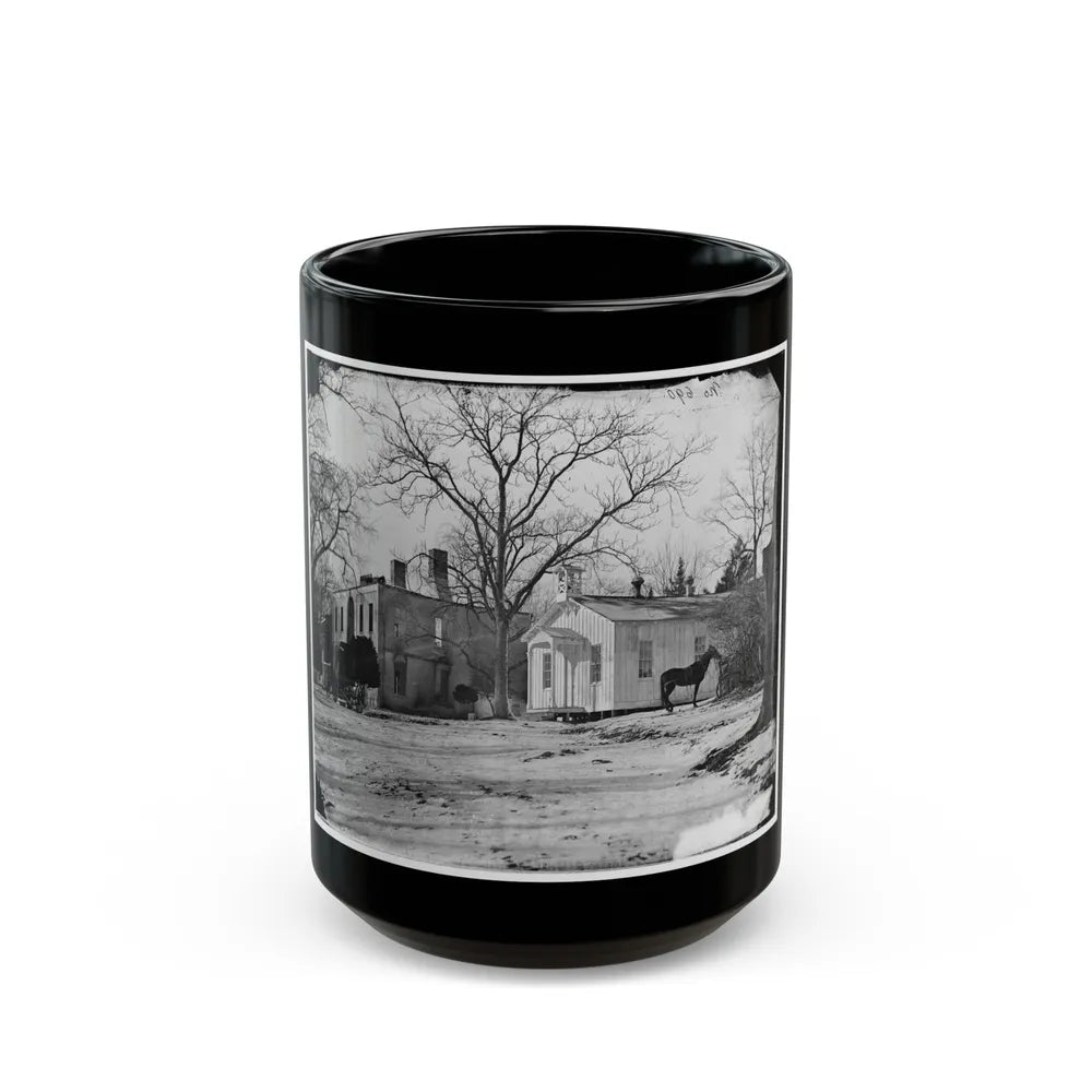 Washington, D.C. Ruins Of Kalorama Hospital, 23d And S Streets, Nw (U.S. Civil War) Black Coffee Mug-15oz-Go Mug Yourself