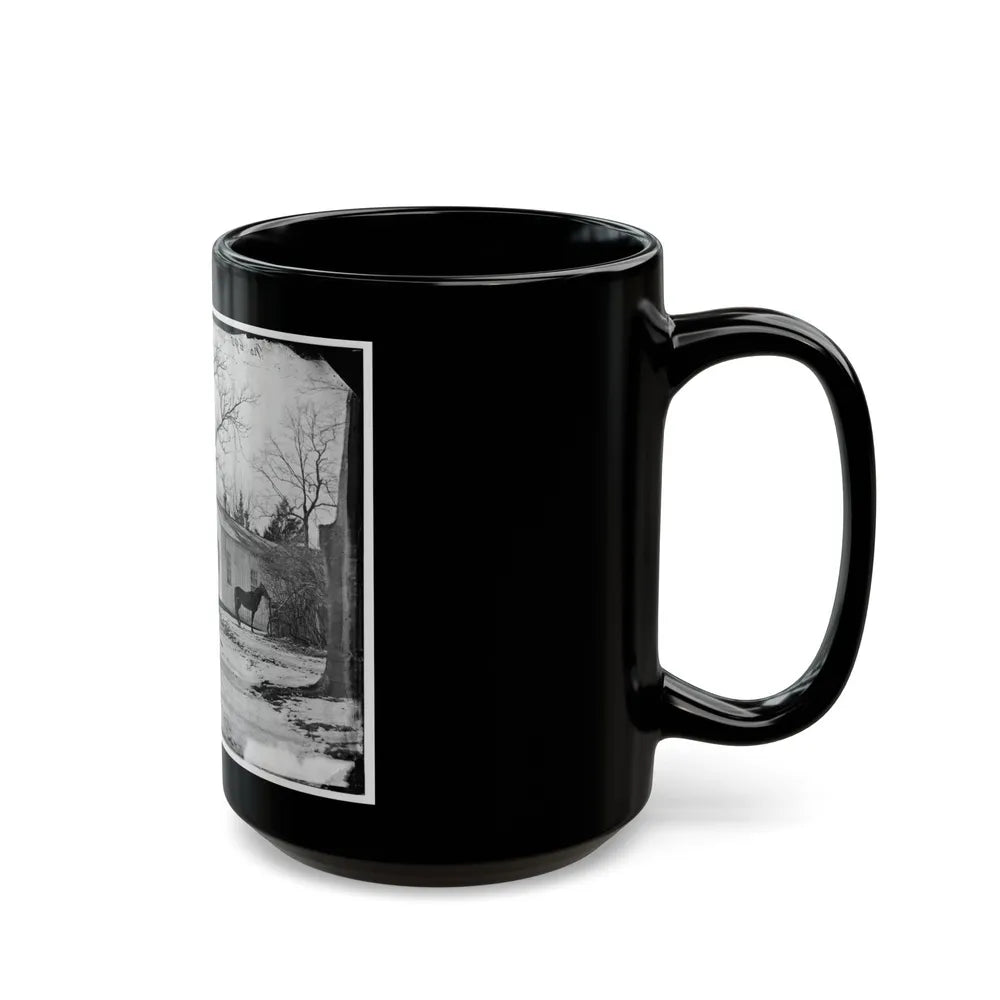 Washington, D.C. Ruins Of Kalorama Hospital, 23d And S Streets, Nw (U.S. Civil War) Black Coffee Mug-Go Mug Yourself