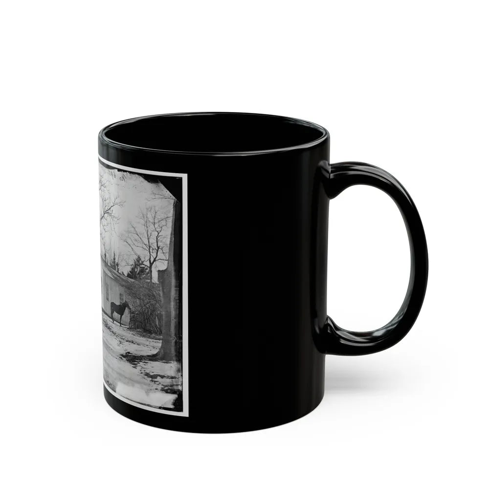 Washington, D.C. Ruins Of Kalorama Hospital, 23d And S Streets, Nw (U.S. Civil War) Black Coffee Mug-Go Mug Yourself