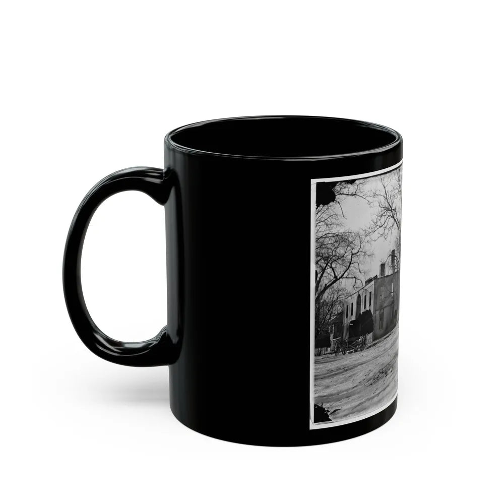 Washington, D.C. Ruins Of Kalorama Hospital, 23d And S Streets, Nw (U.S. Civil War) Black Coffee Mug-Go Mug Yourself