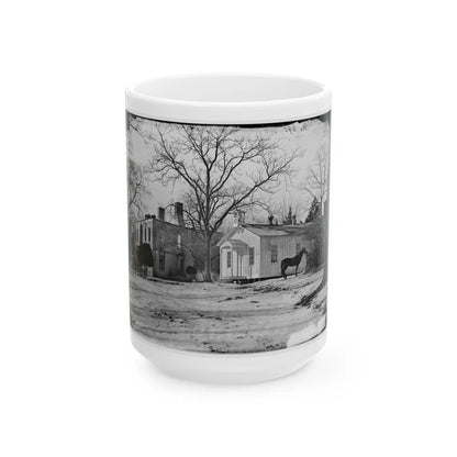 Washington, D.C. Ruins Of Kalorama Hospital, 23d And S Streets, Nw (U.S. Civil War) White Coffee Mug-15oz-Go Mug Yourself