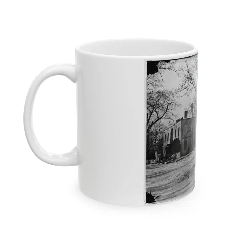 Washington, D.C. Ruins Of Kalorama Hospital, 23d And S Streets, Nw (U.S. Civil War) White Coffee Mug-Go Mug Yourself