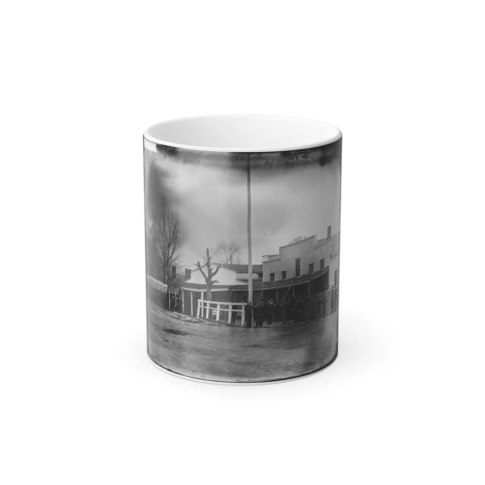 Washington, D.C. Staff, Buildings, and Wagons of the Medical Department (U.S. Civil War) Color Changing Coffee Mug 11oz-11oz-Go Mug Yourself