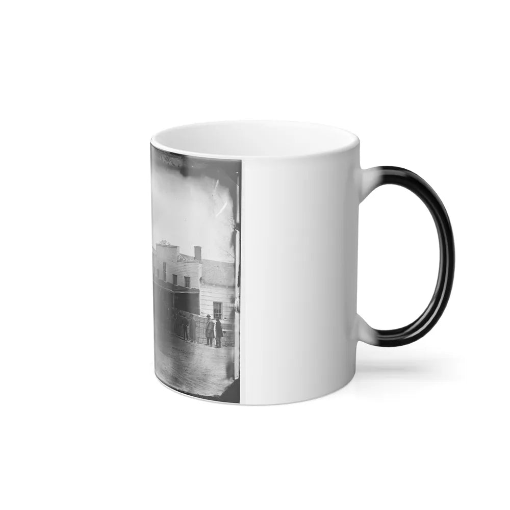Washington, D.C. Staff, Buildings, and Wagons of the Medical Department (U.S. Civil War) Color Changing Coffee Mug 11oz-Go Mug Yourself