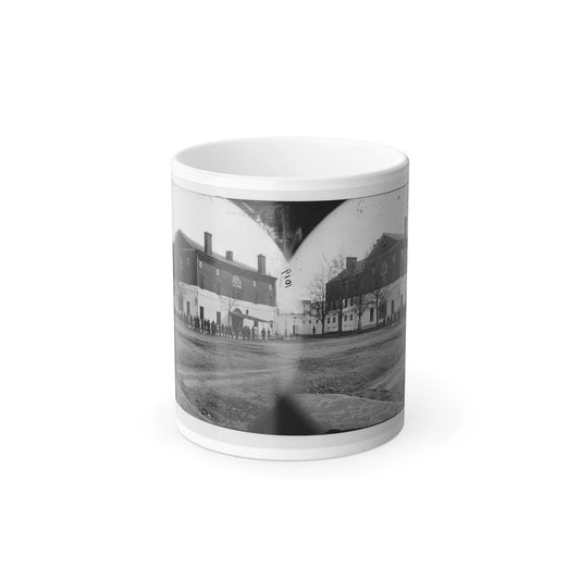 Washington, D.C. The Old Capitol Prison, 1St and a Streets Ne (U.S. Civil War) Color Changing Coffee Mug 11oz-11oz-Go Mug Yourself