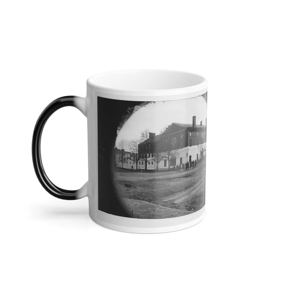 Washington, D.C. The Old Capitol Prison, 1St and a Streets Ne (U.S. Civil War) Color Changing Coffee Mug 11oz-Go Mug Yourself