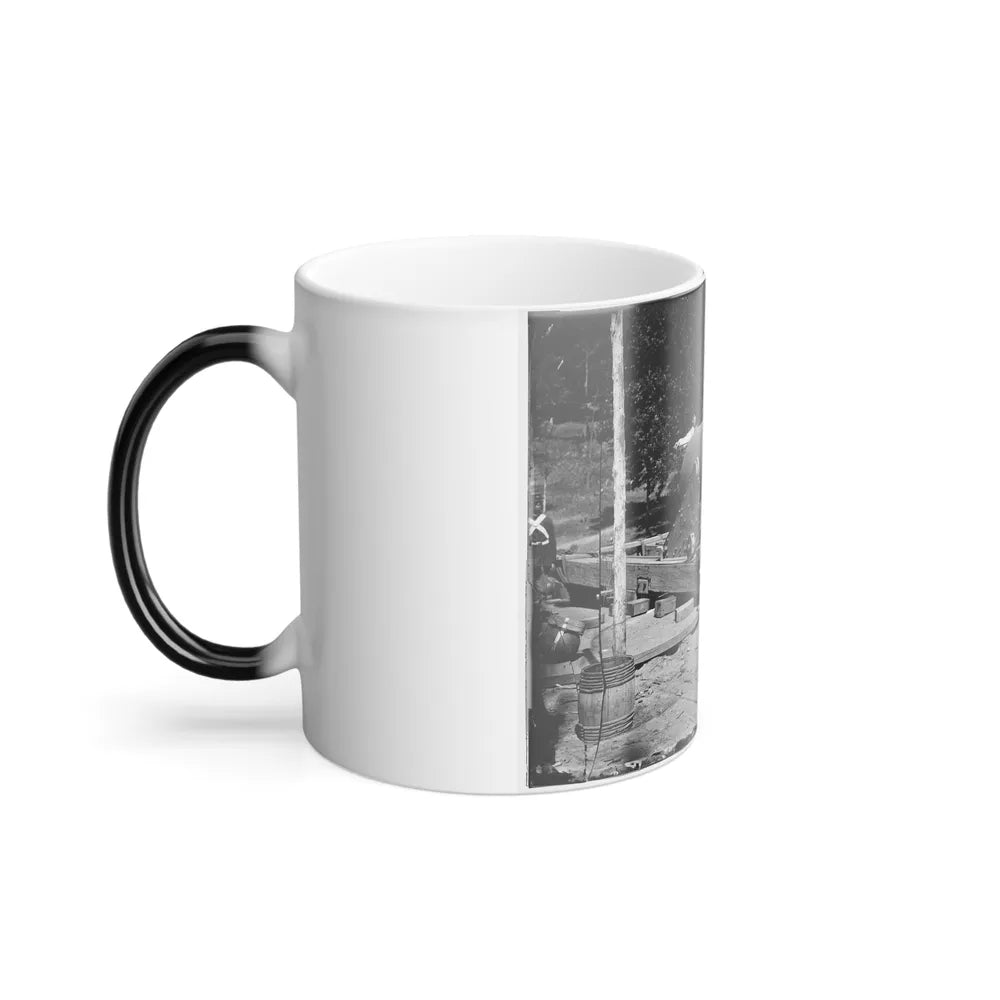 Washington, D.C., Vicinity. 15-In. Gun and Mounting (U.S. Civil War) Color Changing Coffee Mug 11oz-Go Mug Yourself