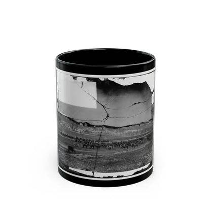 Washington, D.C., Vicinity. 17th New York Battery, With Horses Harnessed To Guns (U.S. Civil War) Black Coffee Mug-11oz-Go Mug Yourself