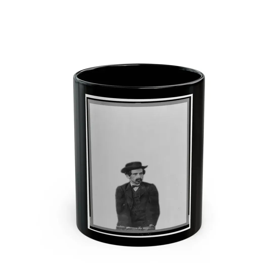 Washington, D.C., 1865 - Michael O'laughlen, One Of The Lincoln Assassination Conspirators (U.S. Civil War) Black Coffee Mug 11oz - Go Mug Yourself