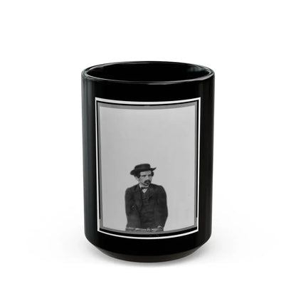 Washington, D.C., 1865 - Michael O'laughlen, One Of The Lincoln Assassination Conspirators (U.S. Civil War) Black Coffee Mug 15oz - Go Mug Yourself