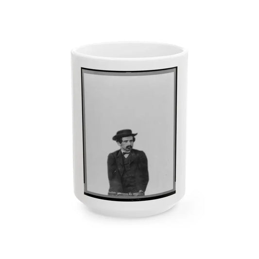 Washington, D.C., 1865 - Michael O'laughlen, One Of The Lincoln Assassination Conspirators (U.S. Civil War) White Coffee Mug 15oz - Go Mug Yourself
