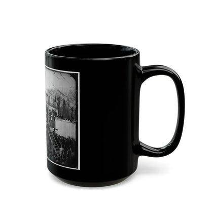 Washington, D.C. Adjusting The Rope For The Execution Of Wirz (U.S. Civil War) Black Coffee Mug - Go Mug Yourself