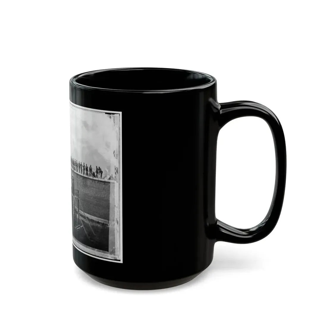 Washington, D.C. Adjusting The Ropes For Hanging The Conspirators (U.S. Civil War) Black Coffee Mug - Go Mug Yourself