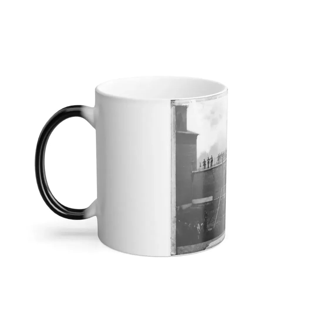 Washington, D.C. Adjusting the Ropes for Hanging the Conspirators (U.S. Civil War) Color Changing Coffee Mug 11oz - Go Mug Yourself