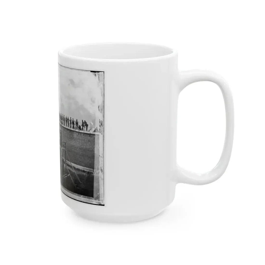 Washington, D.C. Adjusting The Ropes For Hanging The Conspirators (U.S. Civil War) White Coffee Mug - Go Mug Yourself
