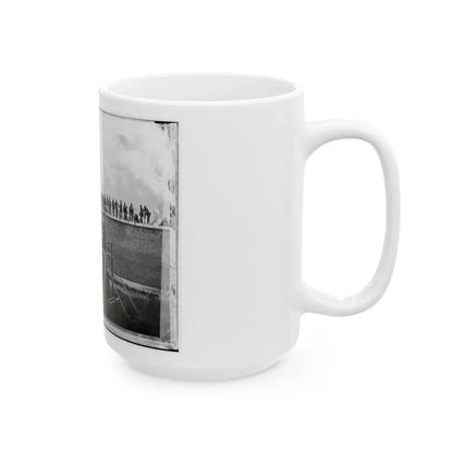 Washington, D.C. Adjusting The Ropes For Hanging The Conspirators (U.S. Civil War) White Coffee Mug - Go Mug Yourself